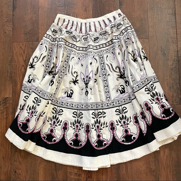 Boho maxi skirt, authentic wardrobe piece from the soap Passions, approx size 6* - Picture 4 of 16